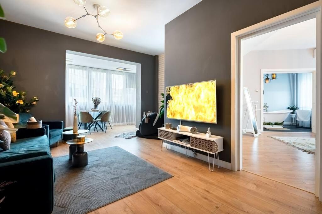 Intercontinental Apart - Massage Terrace Fireplace Bucharest Luaran gambar